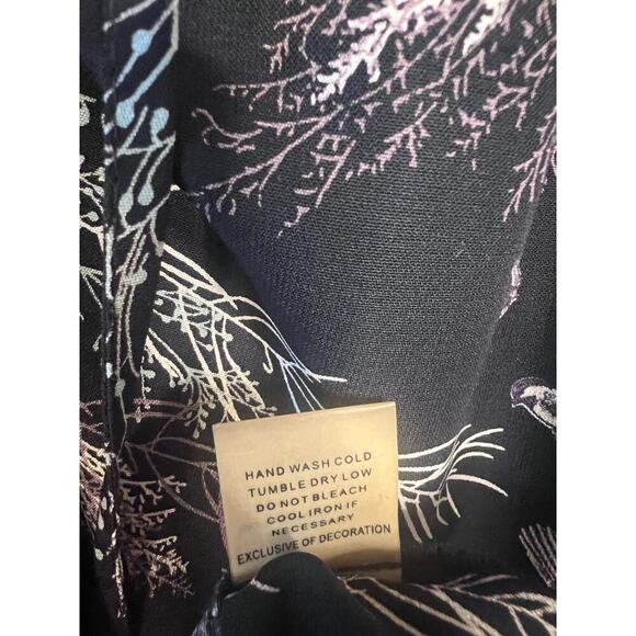 Sugarlips Size XS Dress Pheasants Black Chic Stylish - Picture 3 of 6